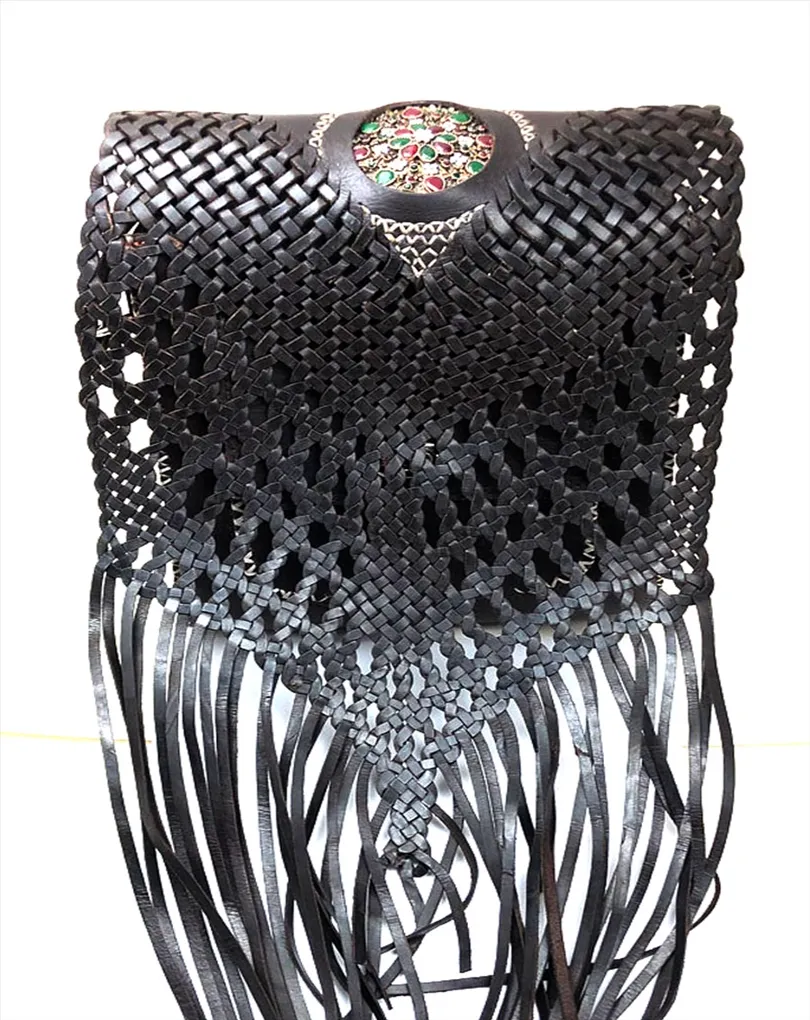 BOLSOS DE MUJER EN PIEL HECHOS A MANO ESTILO GIPSY