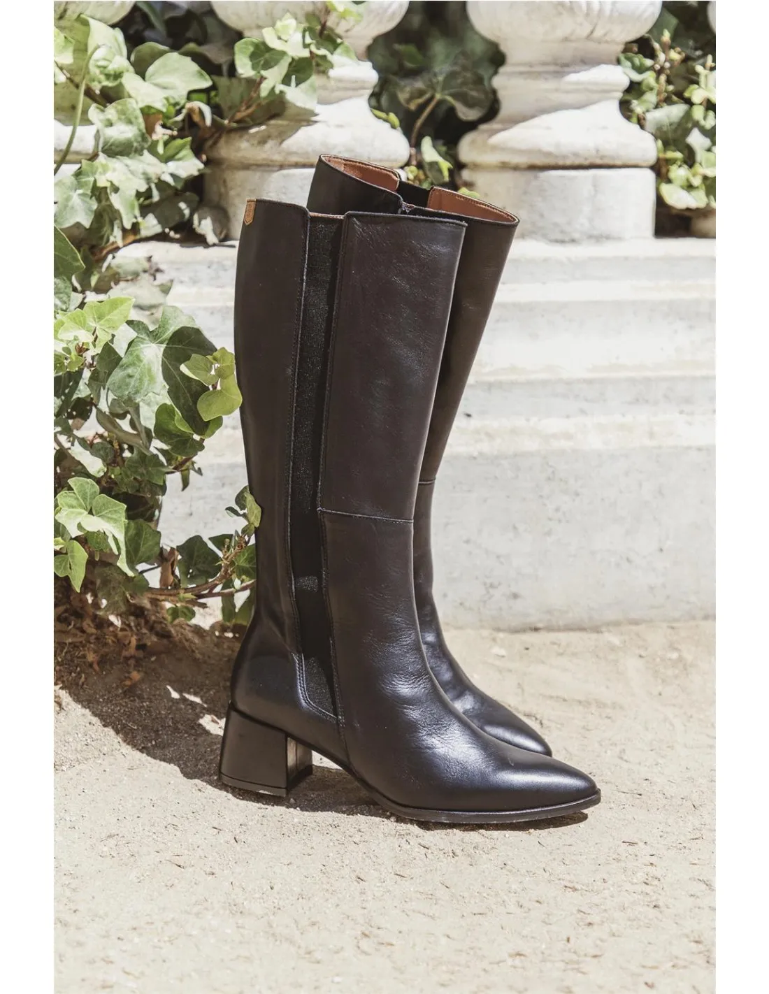 BOTA CAÑA ALTA MUJER POPA AYSE NEGRO