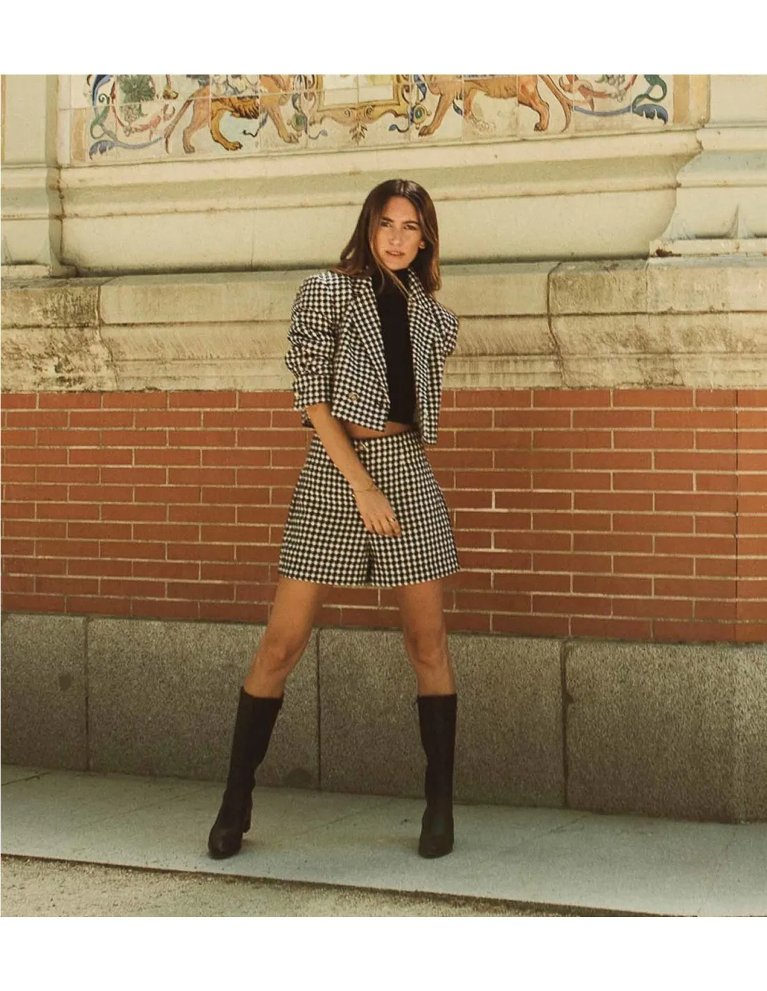 BOTA CAÑA ALTA MUJER POPA AYSE NEGRO