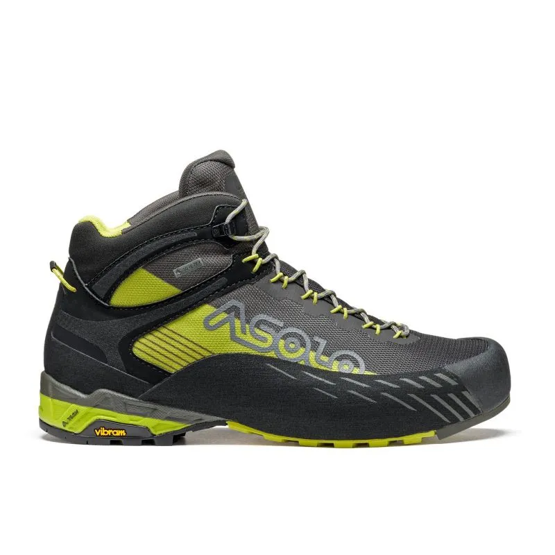 Bota de montaña Asolo ELDO MID GV MM (GREEN OASIS/SMK GREY) hombre