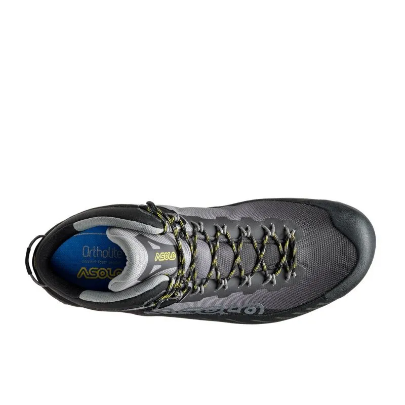 Bota de montaña para hombre Asolo ELDO MID GV MM (NEGRO/GREY)