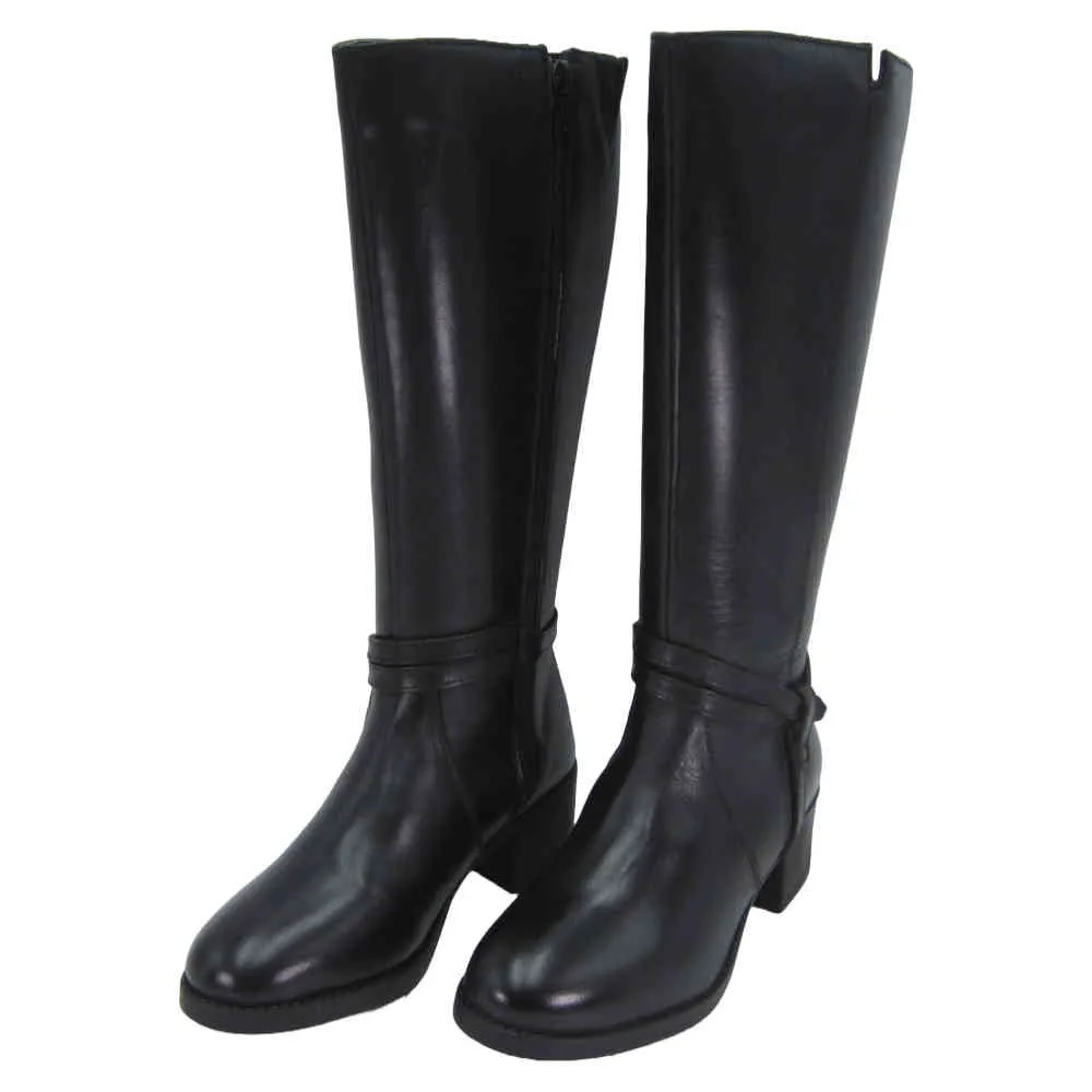 Botas Caña Alta Piel  48 Horas, 323306