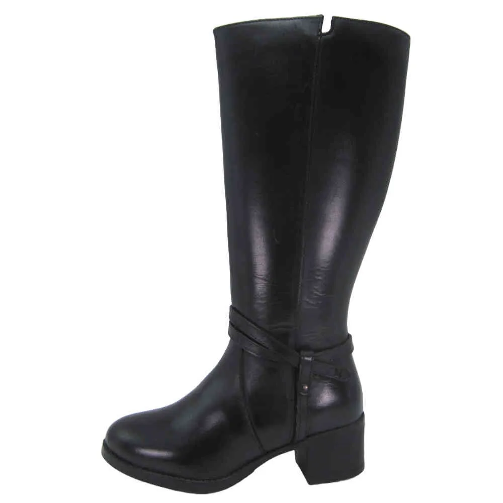 Botas Caña Alta Piel  48 Horas, 323306