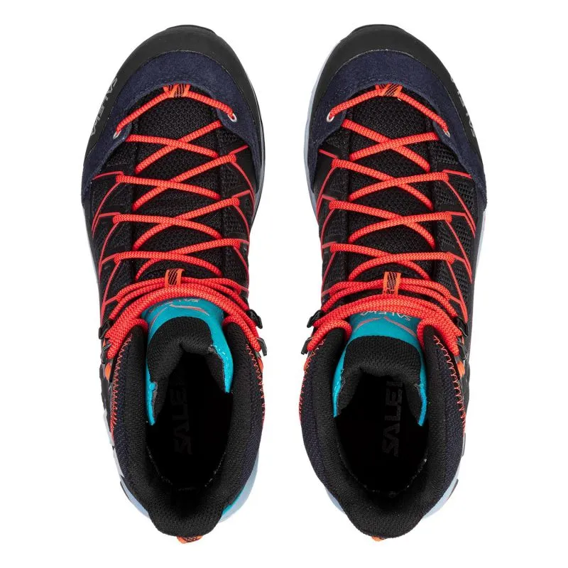 Botas de montaña Salewa MTN TRAINER LITE MID GTX (Premium Navy/Blue Fog) Mujer