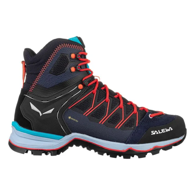 Botas de montaña Salewa MTN TRAINER LITE MID GTX (Premium Navy/Blue Fog) Mujer