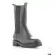 Botas planas Redlove anna de piel negras de caña media