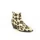 Botines Angel Alarcón print  leopardo con cremallera