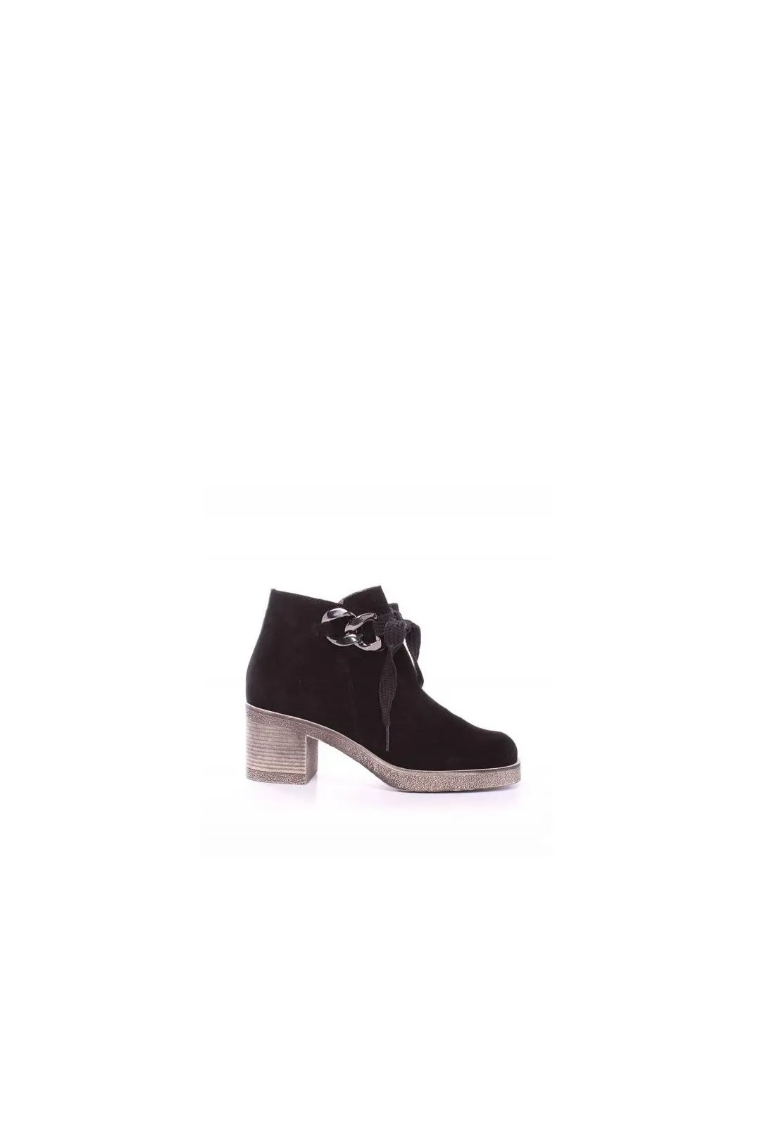 Botines con tacón Roly negro