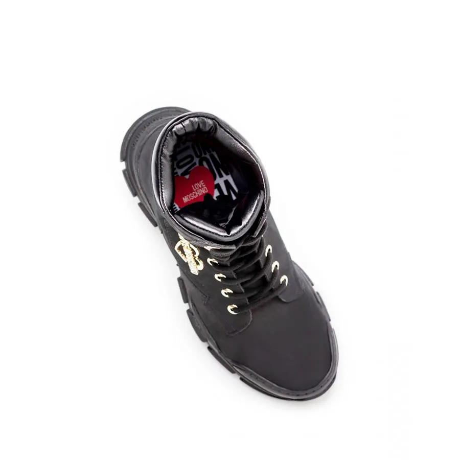 Botines Mujeres LOVE MOSCHINO JA15654 Nabuk Negro