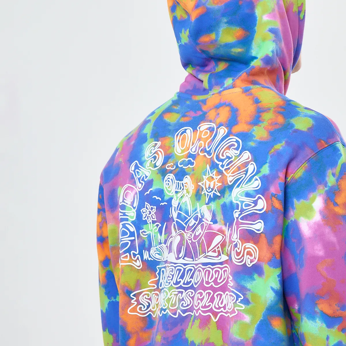 BUZO ADIDAS TIEDYED ALLOVER PRINT HOMBRE