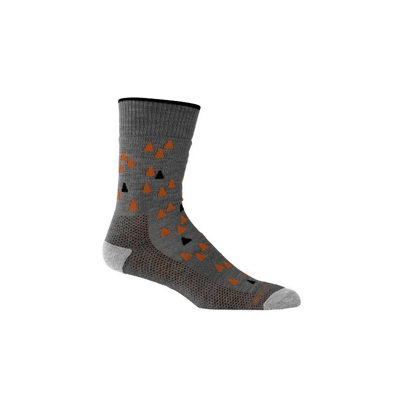 Calcetines para mujer Icebreaker Hike Medium Crew Camping Outdoors (Blizzard Hthr)
