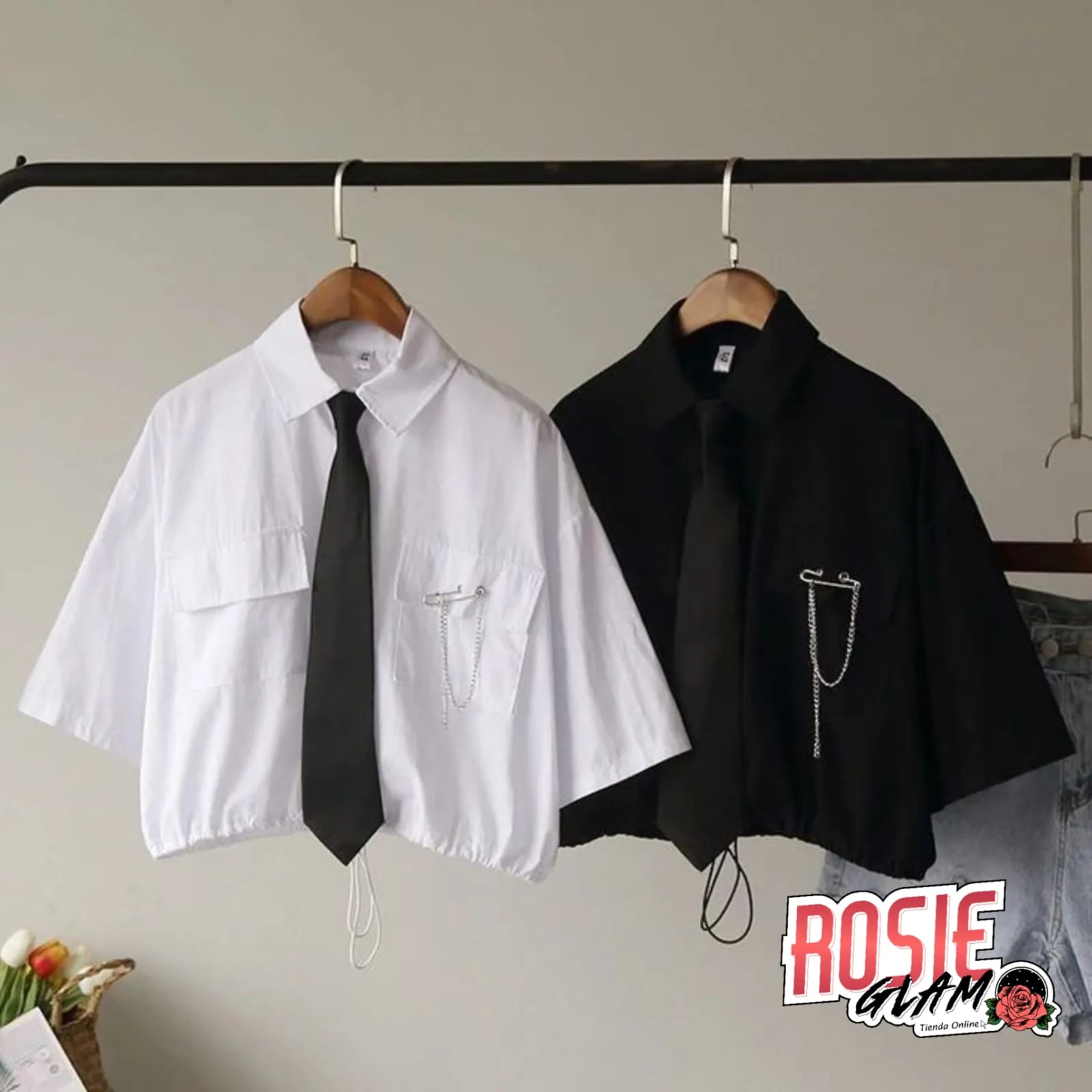CAMISA ENRESORTADA ROSIEGLAM