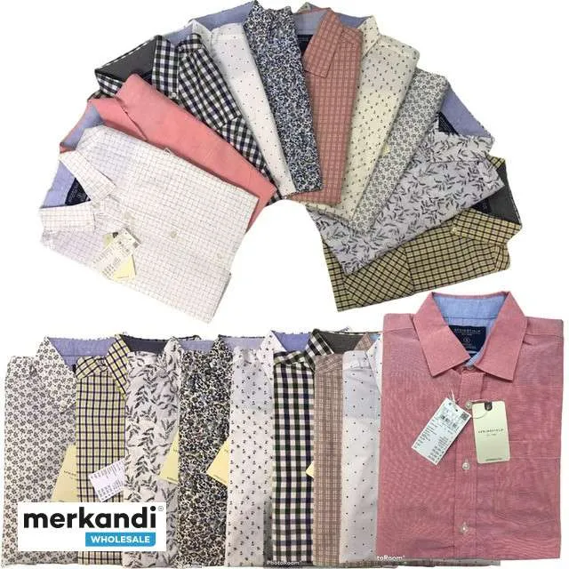 CAMISA HOMBRE MANGA CORTA Y LARGA SPRINGFIELD MAYORISTA DE ROPA