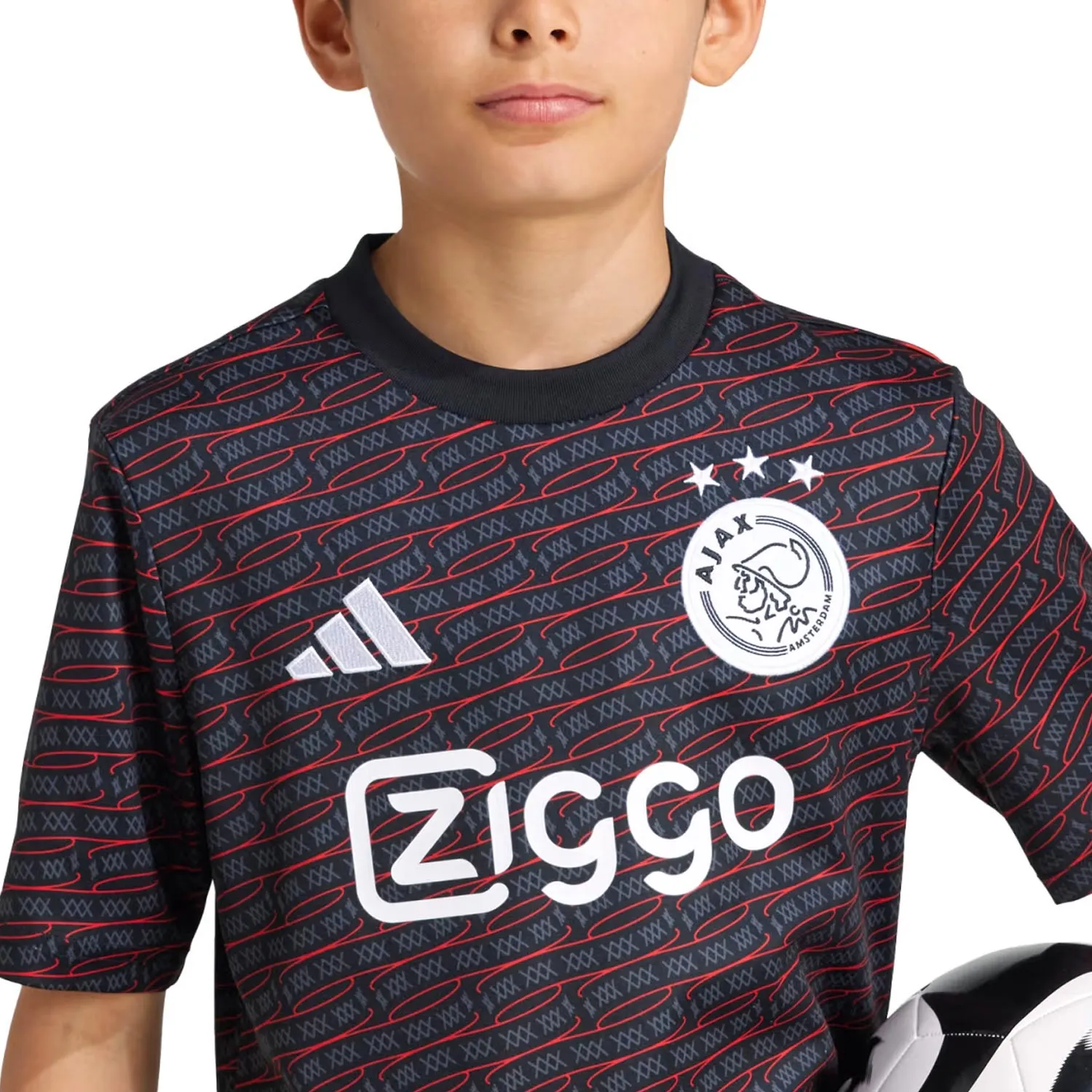 CAMISETA ADIDAS AJAX NIñO PREMATCH