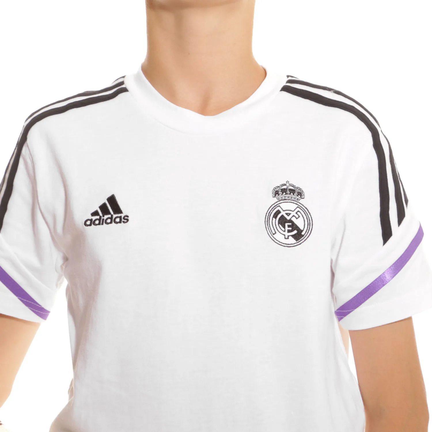 Camiseta algodón adidas Real Madrid niño entrenamiento