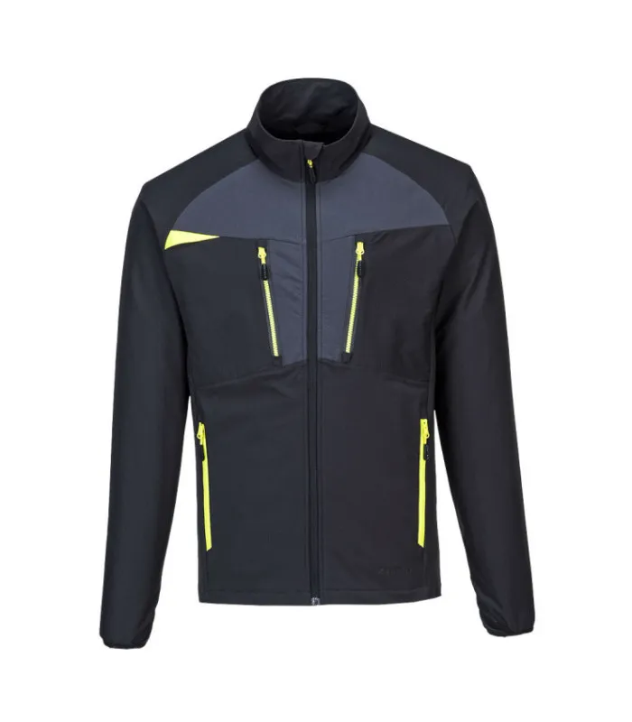 Camiseta Base Layer DX4 con cremallera de alta visibilidad PORTWEST DX480
