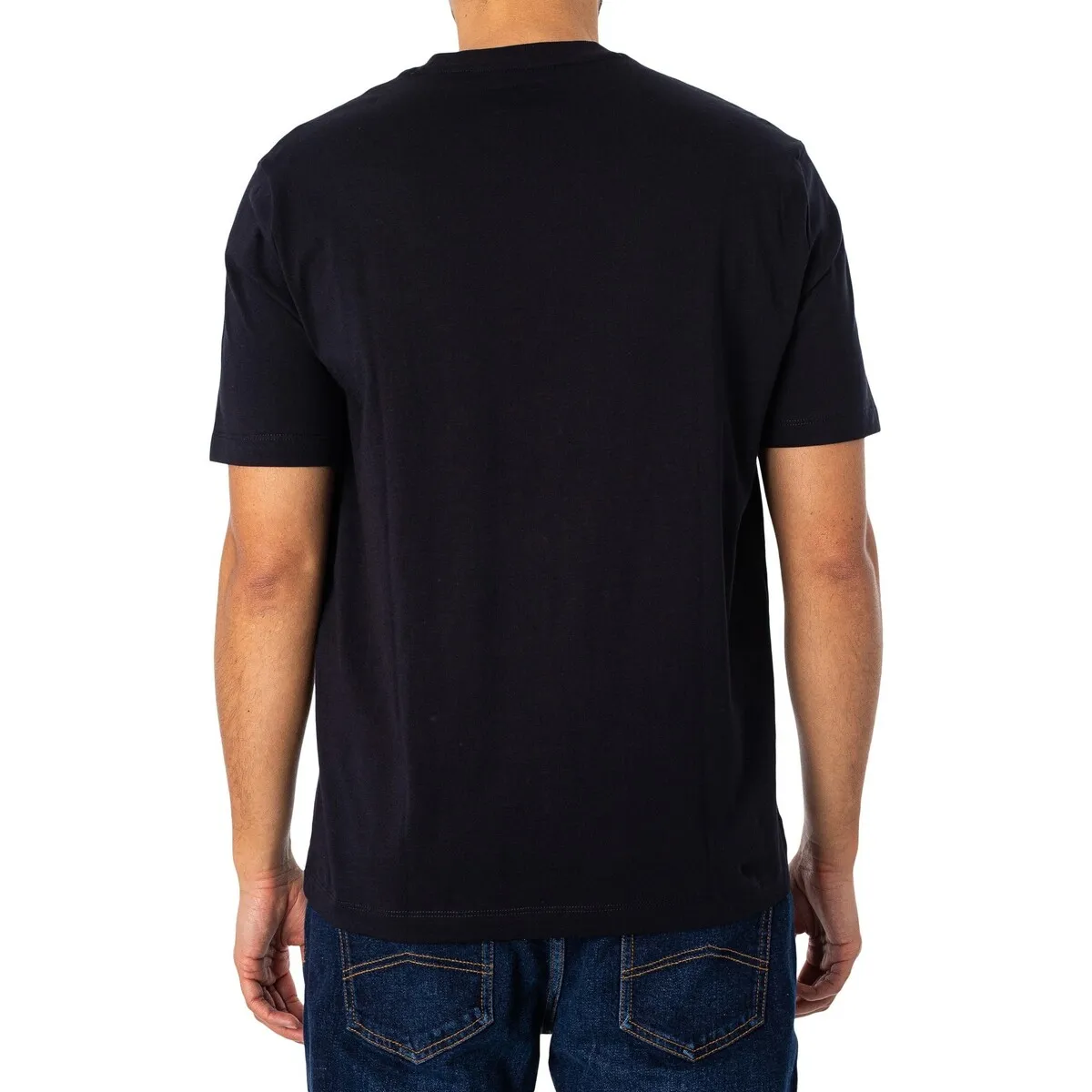 Camiseta Con Logo A Rayas