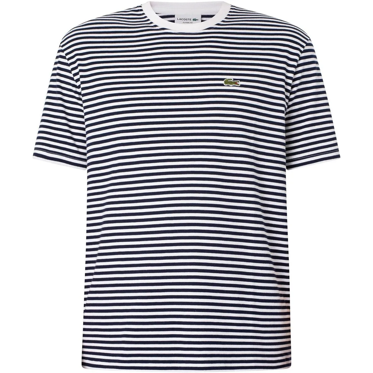 Camiseta Con Logo De Rayas