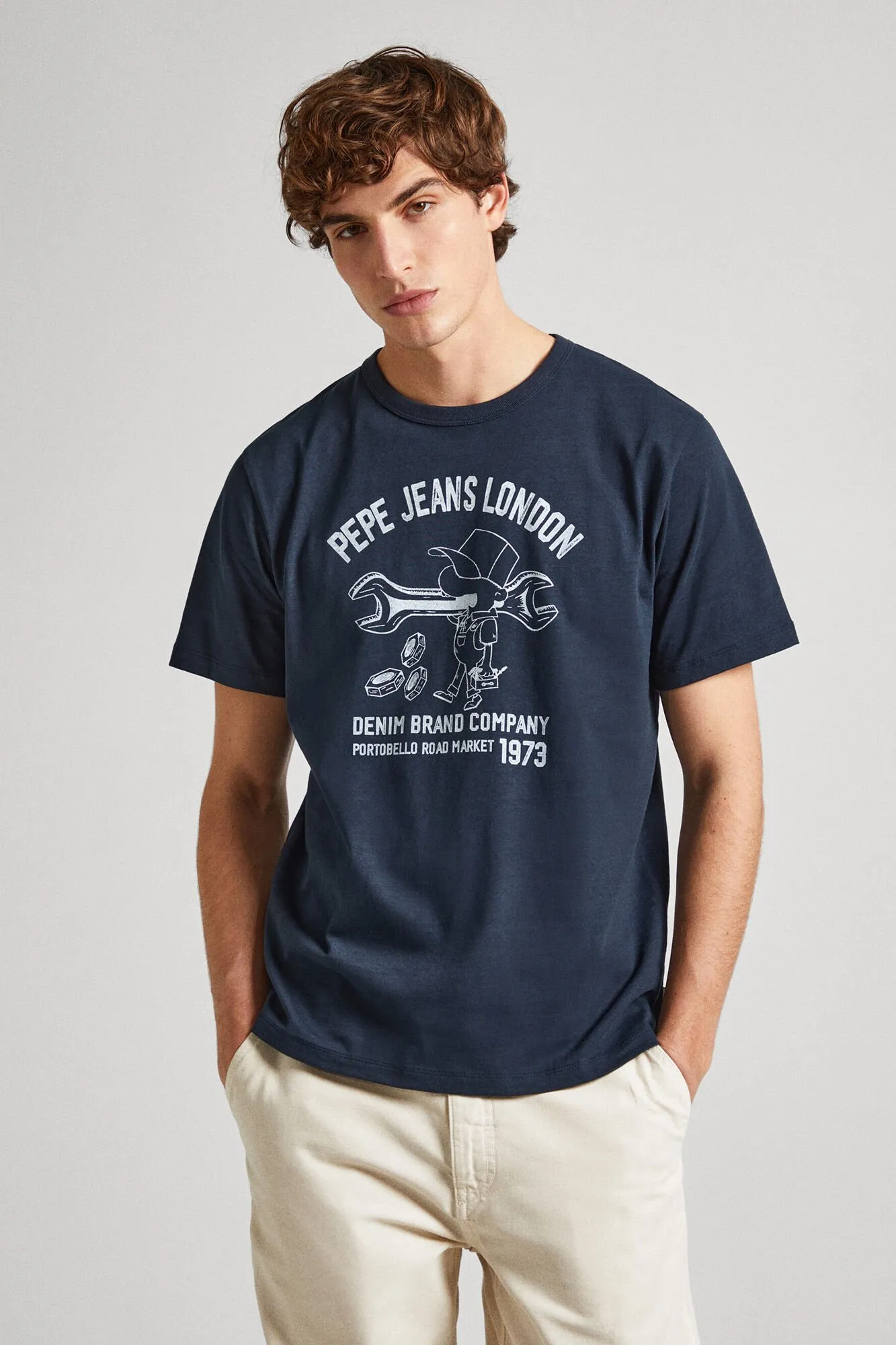 Camiseta Con Logo Estampado