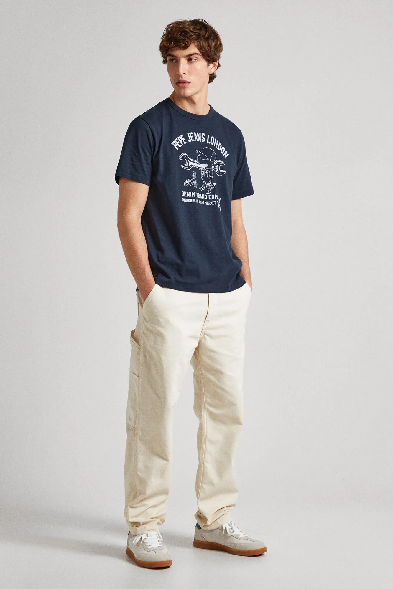 Camiseta Con Logo Estampado