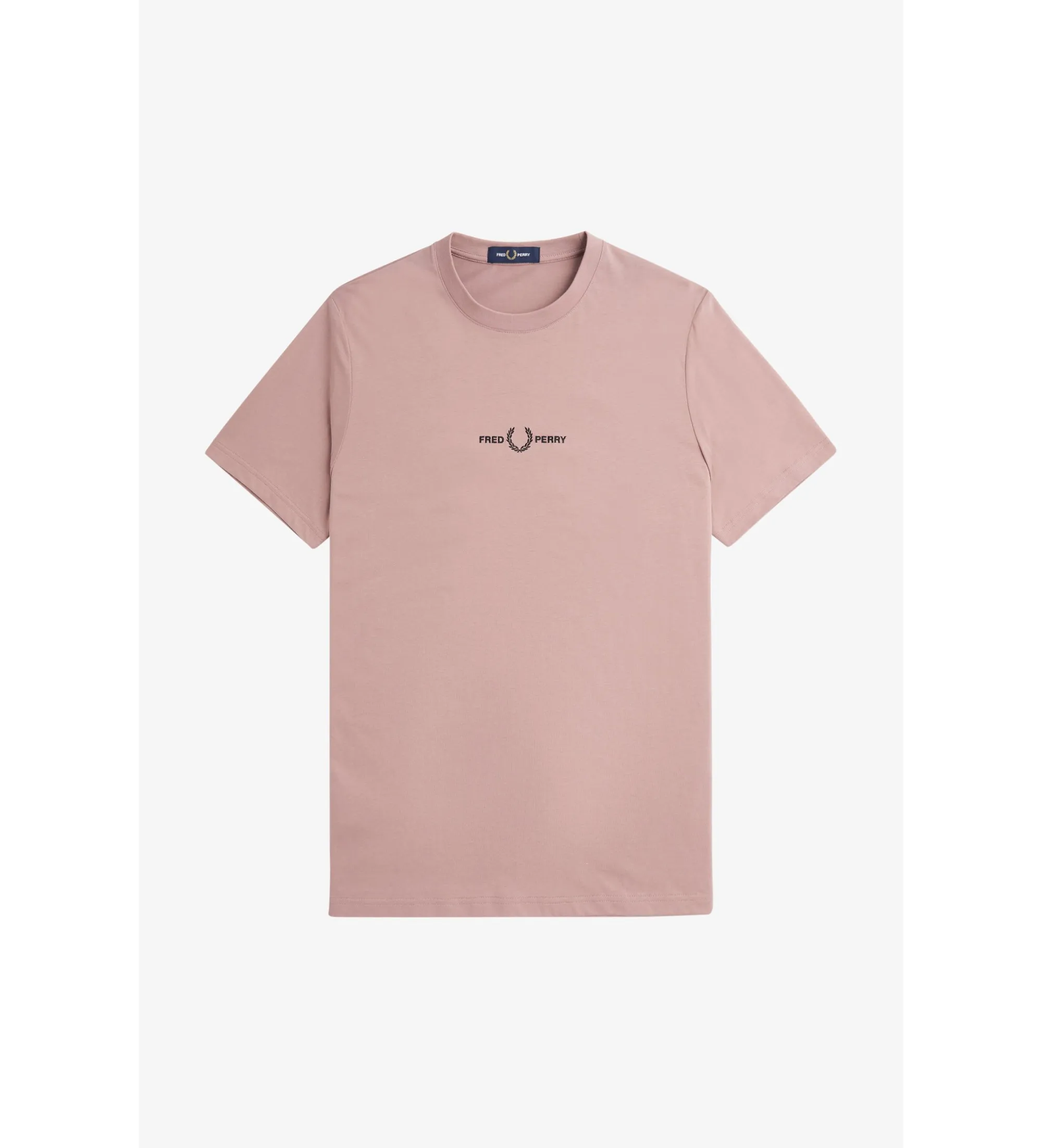 Camiseta con logo rosa