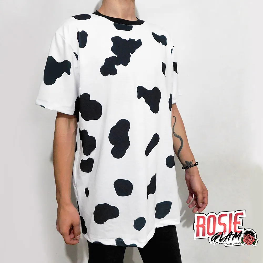 CAMISETA COW  CAMISETAS  ROSIEGLAM