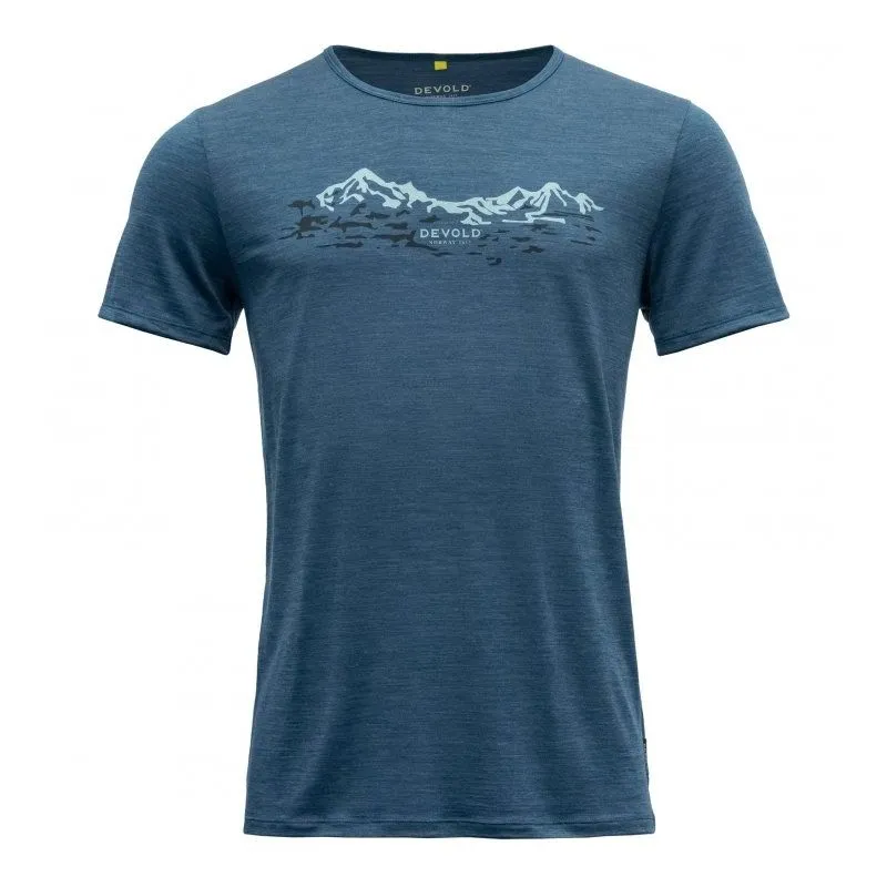 Camiseta Devold Camiseta UTLADALEN MERINO 130 para hombre (flood)