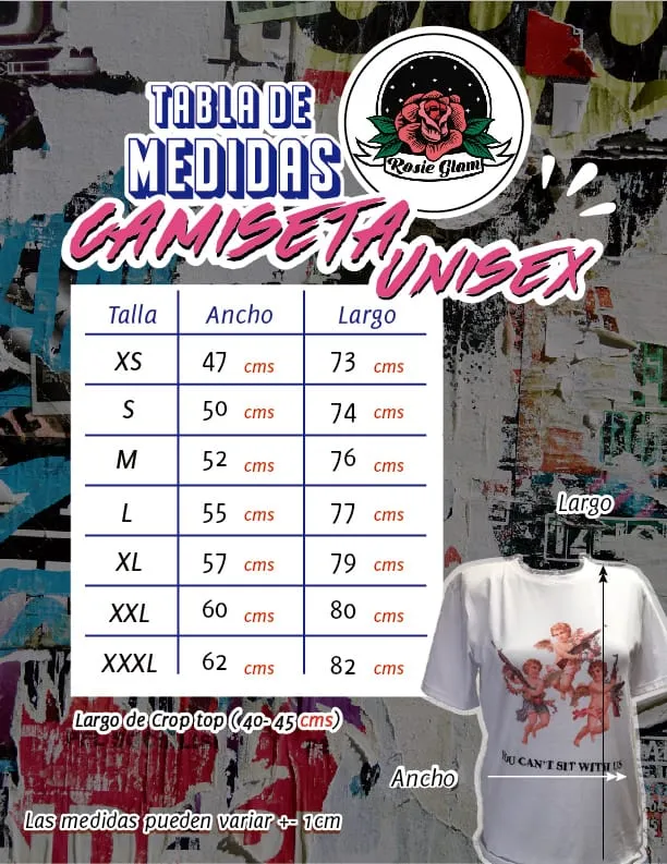 CAMISETA DOBLE CARA JUNJI  ROSIEGLAM
