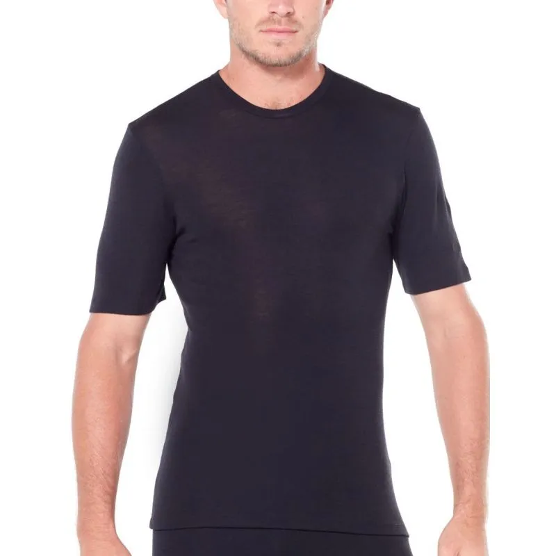 Camiseta Everyday 175s Crewe Icebreaker (black) para hombre