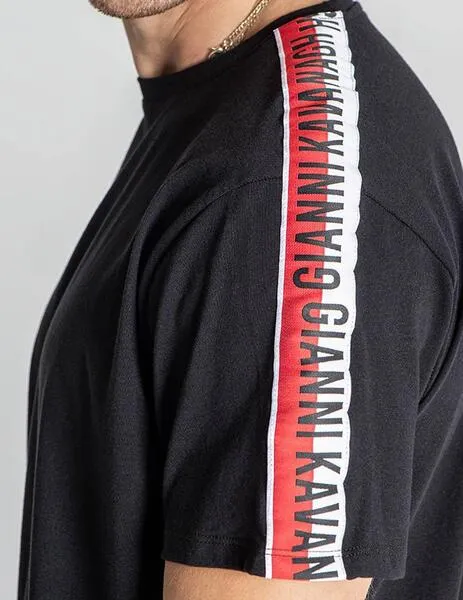 CAMISETA GIANNI KAVANAGH ROAD  NEGRO