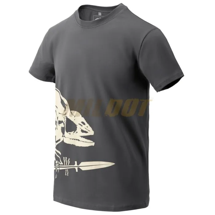 CAMISETA HELIKONTEX FULL BODY SKELETON GRIS