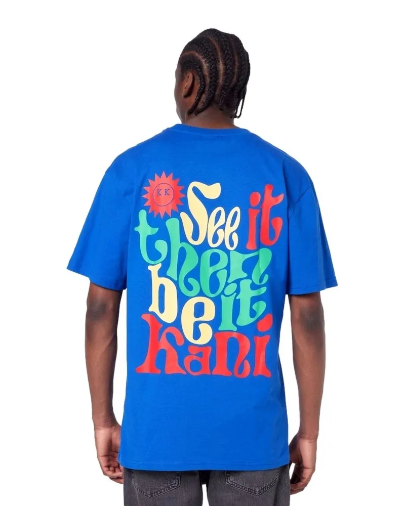 Camiseta karl kani royal small signature print tee