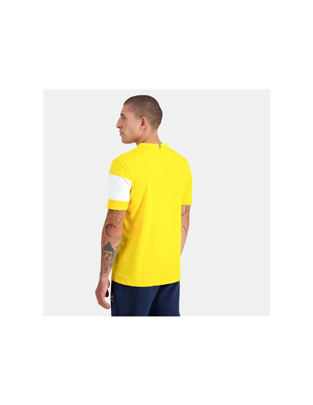Camiseta Le Coq Sportif Nª 2 Essentiels Amarillo Hombre