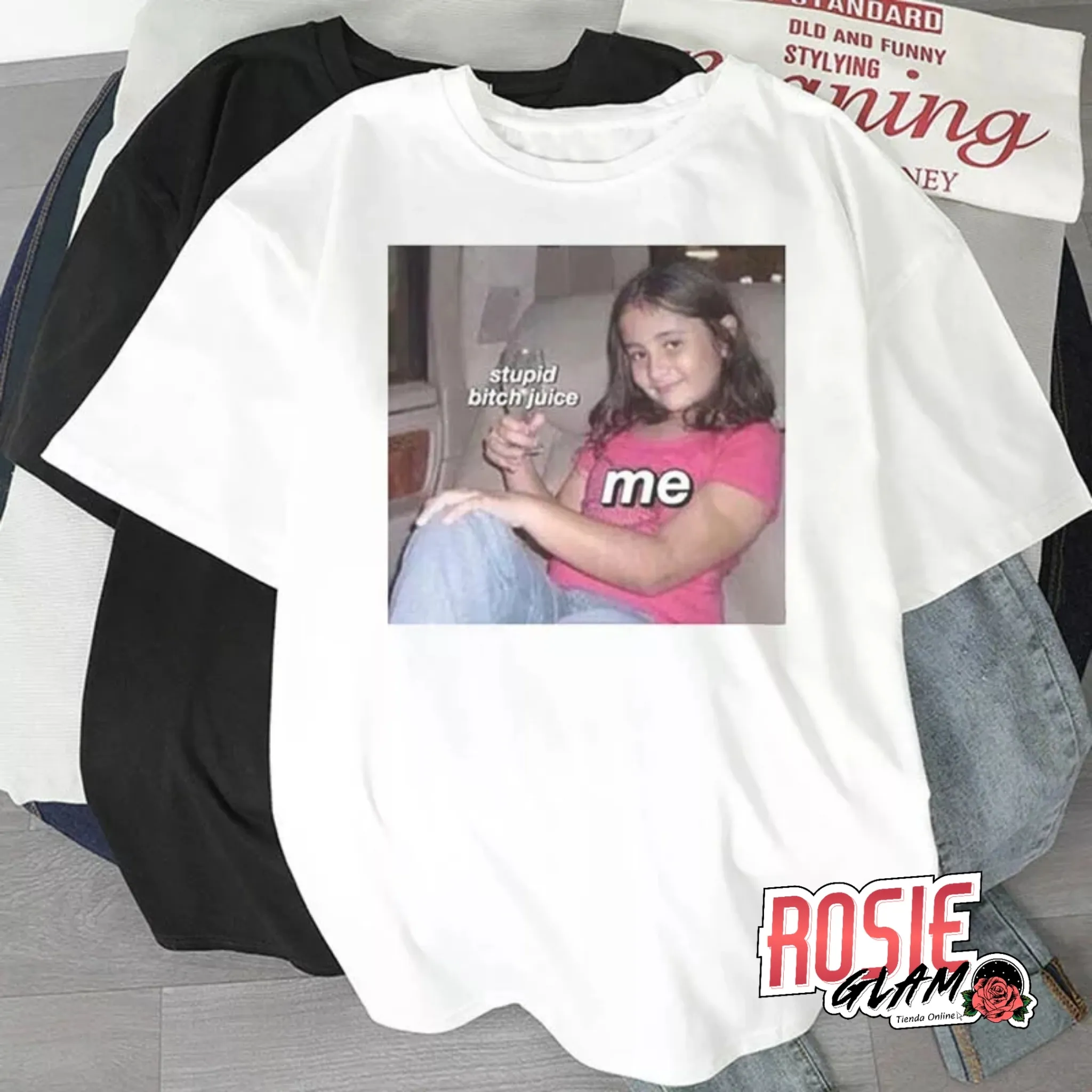 CAMISETA ME  ROSIEGLAM