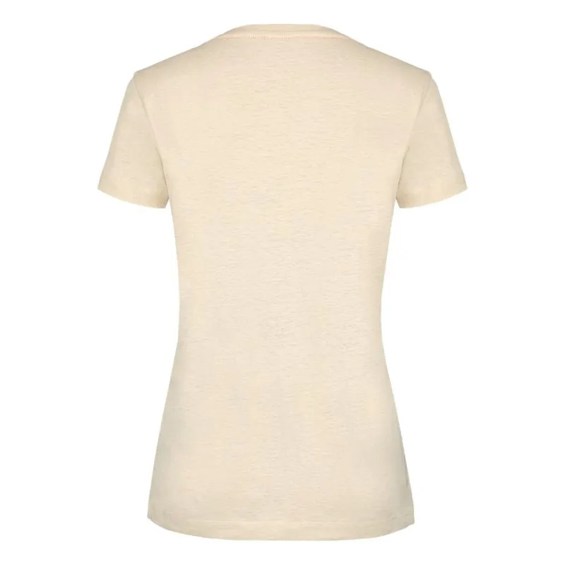Camiseta Salewa Puez Hemp Pocket (avena) mujer