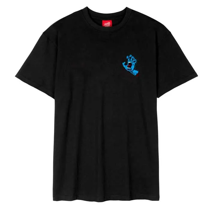 Camiseta SANTA CRUZ Screaming Hand Chest Black