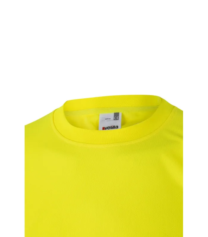 Camiseta técnica de alta visibilidad con cintas reflectantes VELILLA Serie 305505