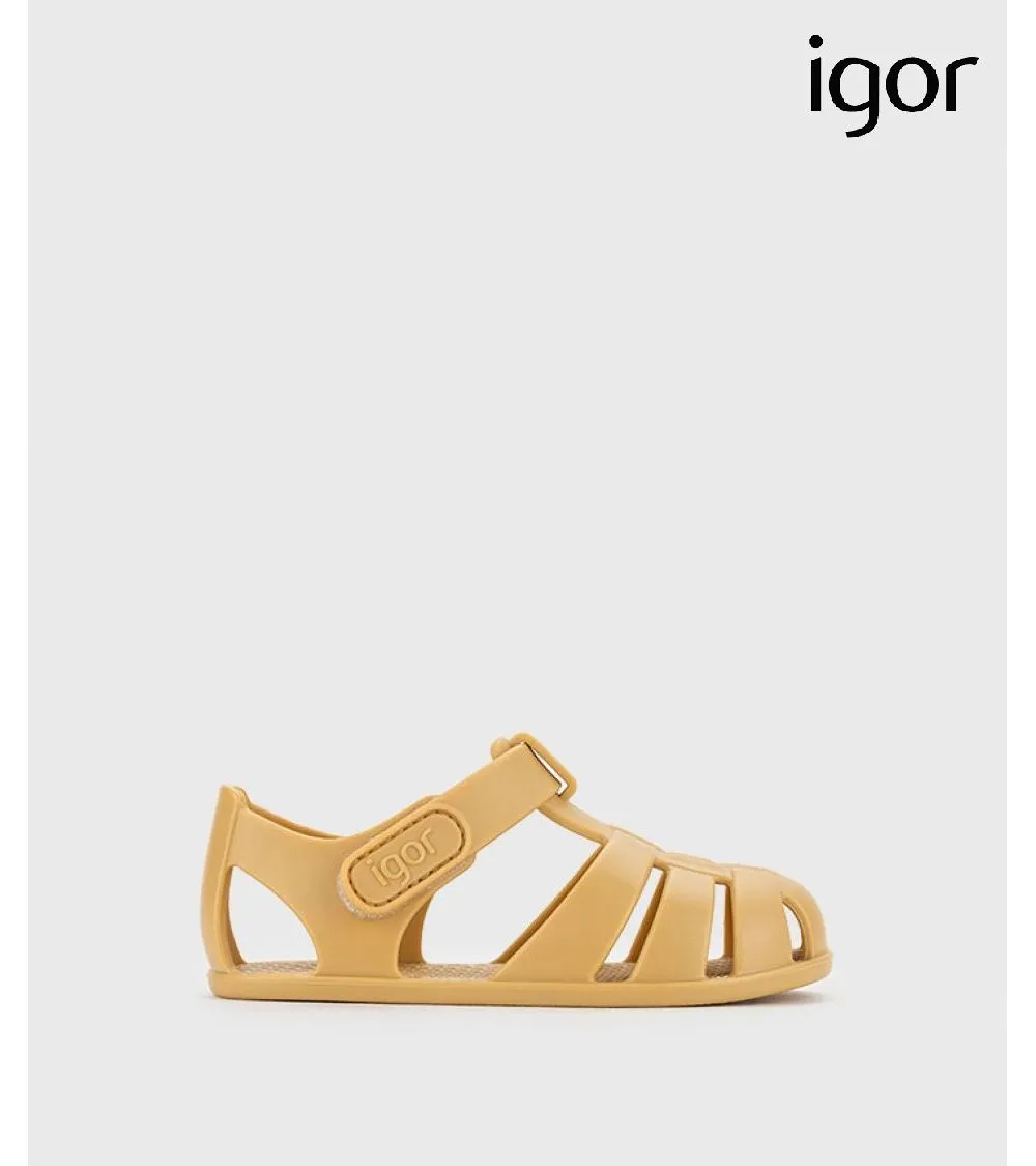 CANGREJERA IGOR BAREFOOT NEMO SOLID MOSTAZA DIJON