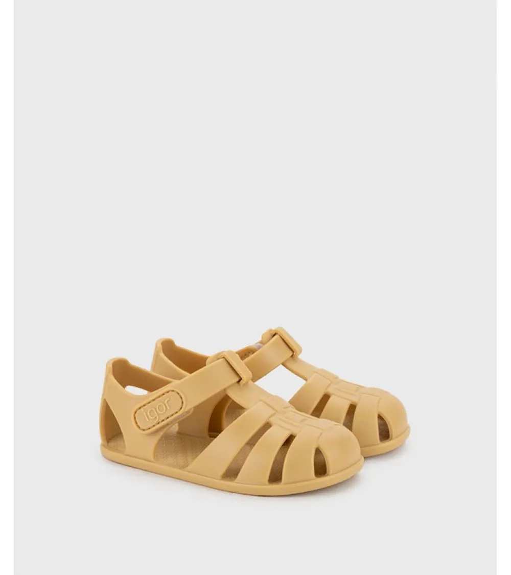 CANGREJERA IGOR BAREFOOT NEMO SOLID MOSTAZA DIJON