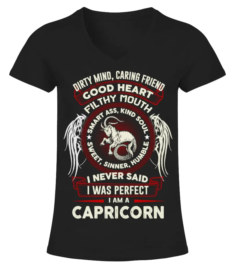 CAPRICORN  LIMITED EDITION CAMISETA CUELLO PICO MUJER