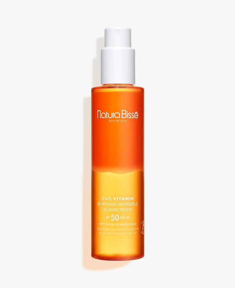 C+C VITAMIN SPF 50 BIPHASE INVISIBLE SUNSCREEN