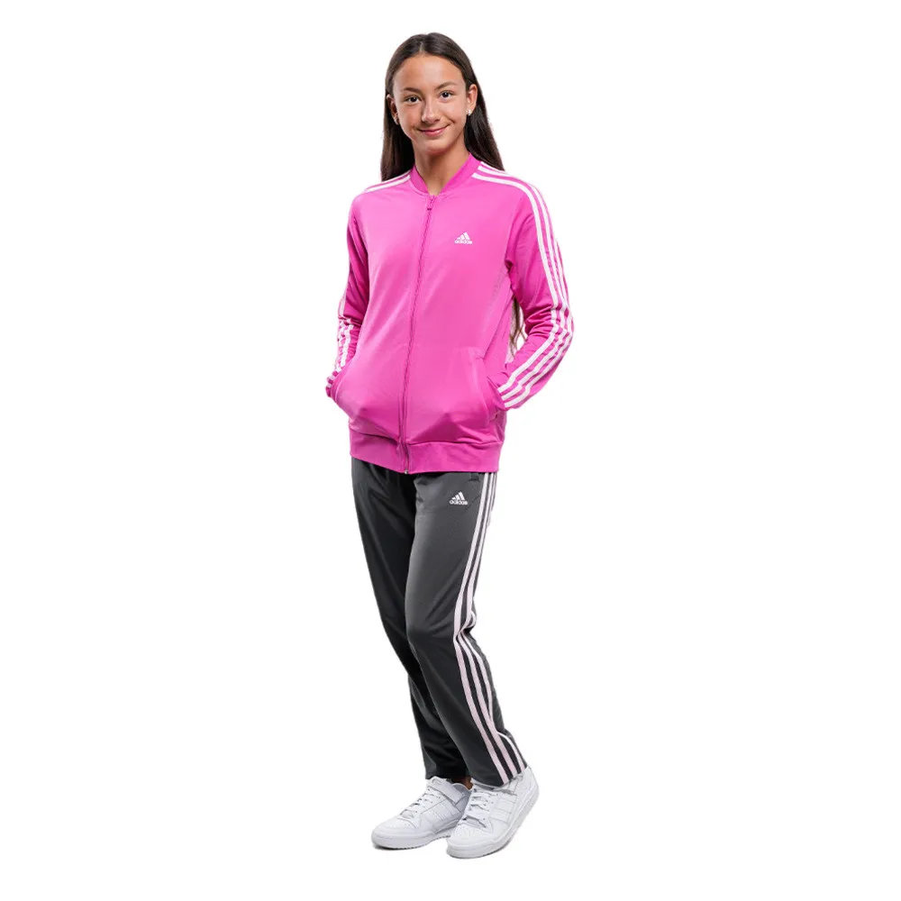 CHANDAL ADIDAS G 3S TS GRIS FUCSIA TRACKSUIT IM0282