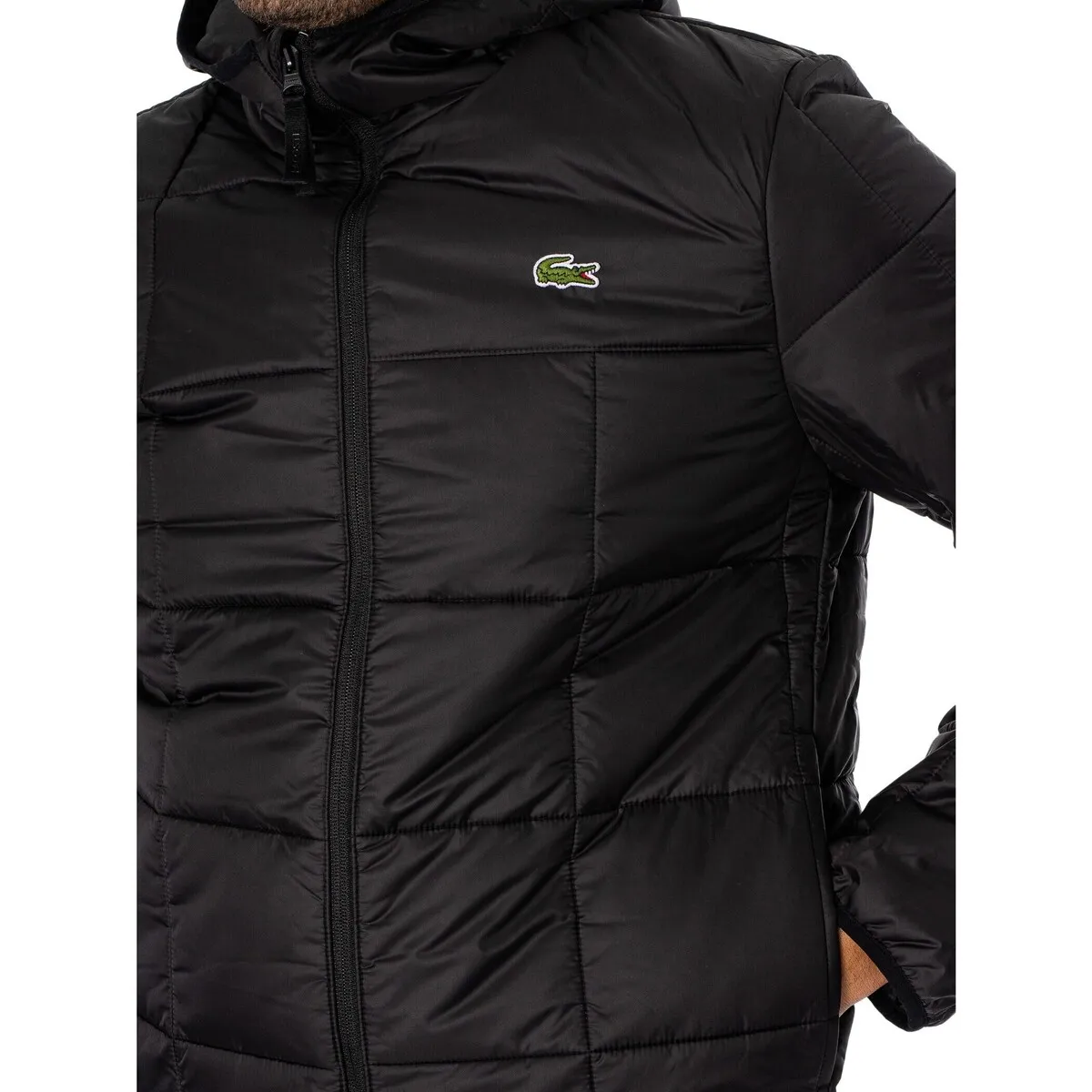 Chaqueta Acolchada Con Logo