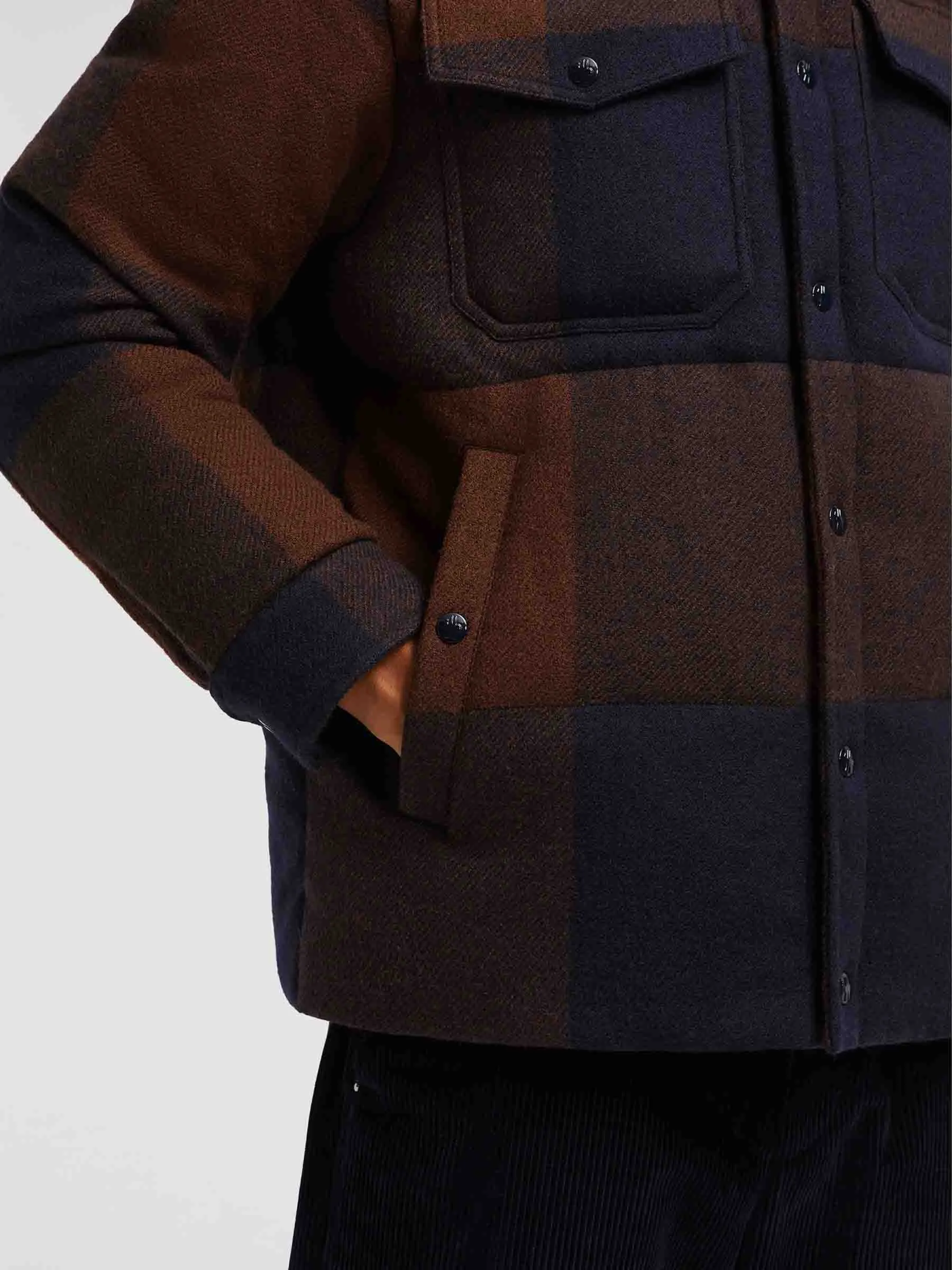 Chaqueta Acolchada Lana