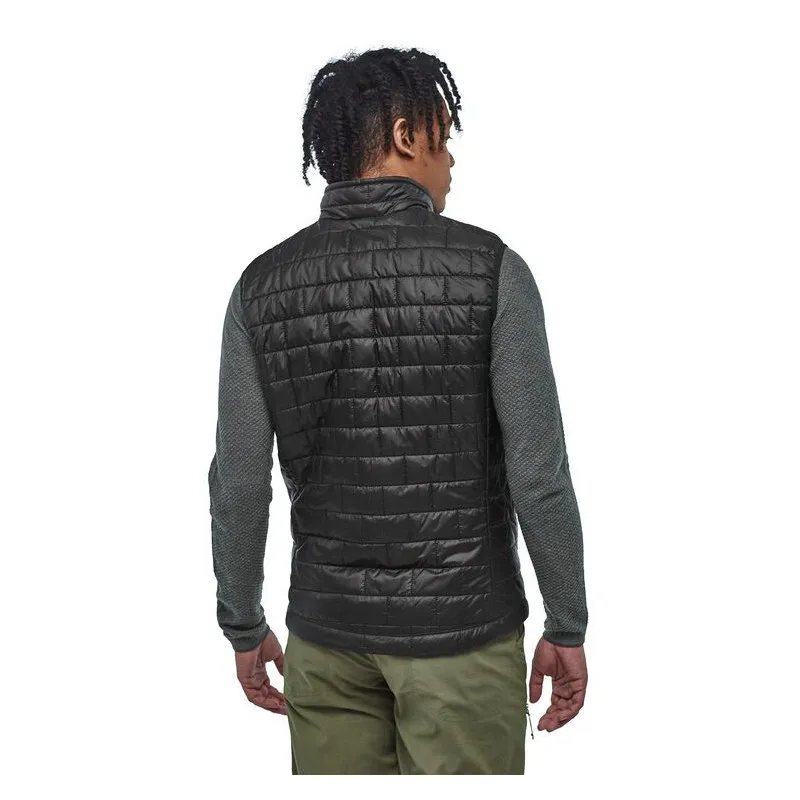 Chaqueta acolchada sin mangas para hombre Patagonia Nano Puff Vest (negro)
