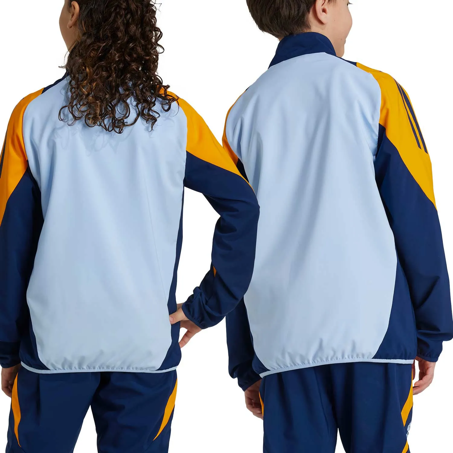 Chaqueta adidas niño Real Madrid presentación