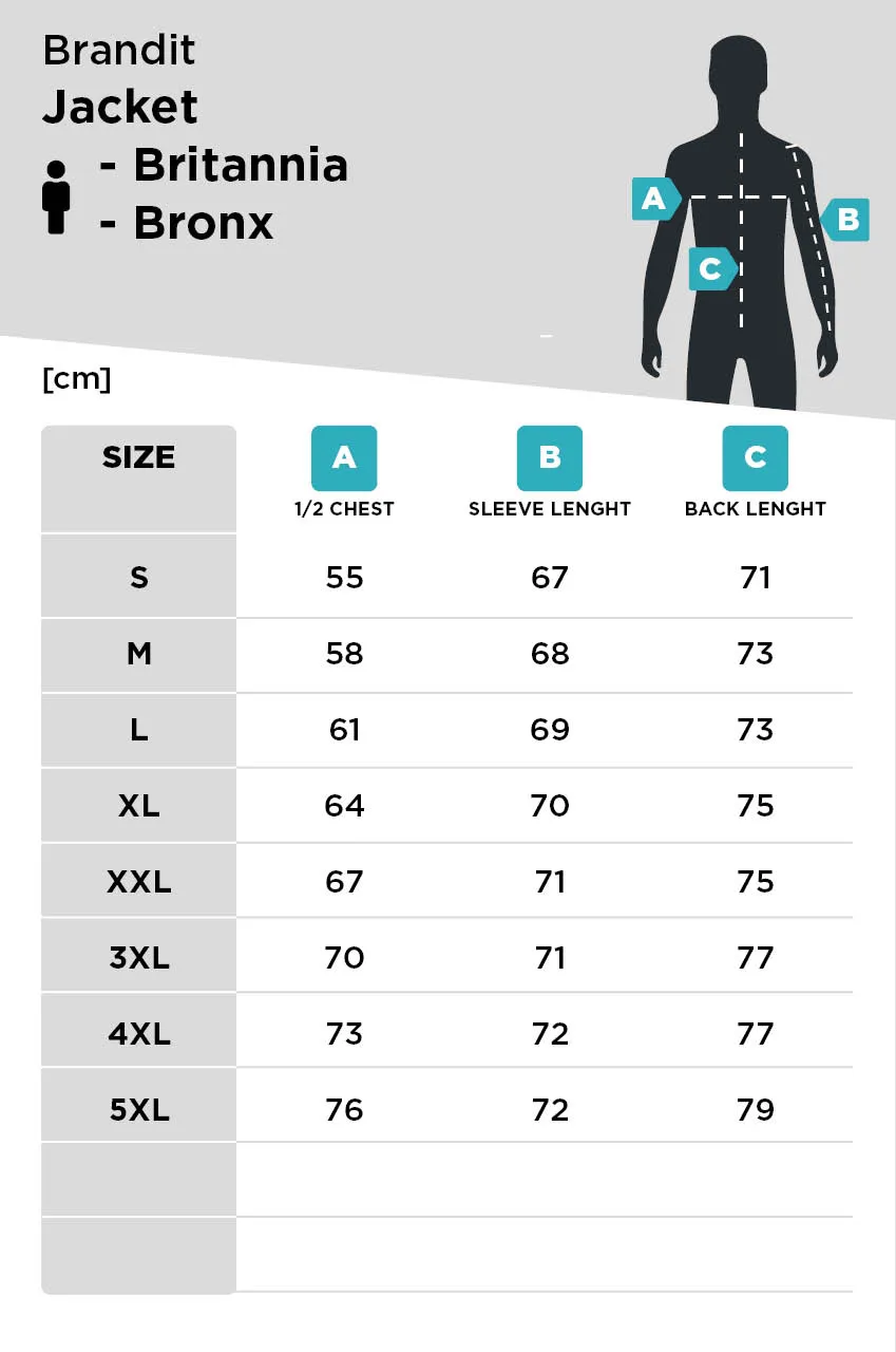 Chaqueta Brandit Britannia Índigo