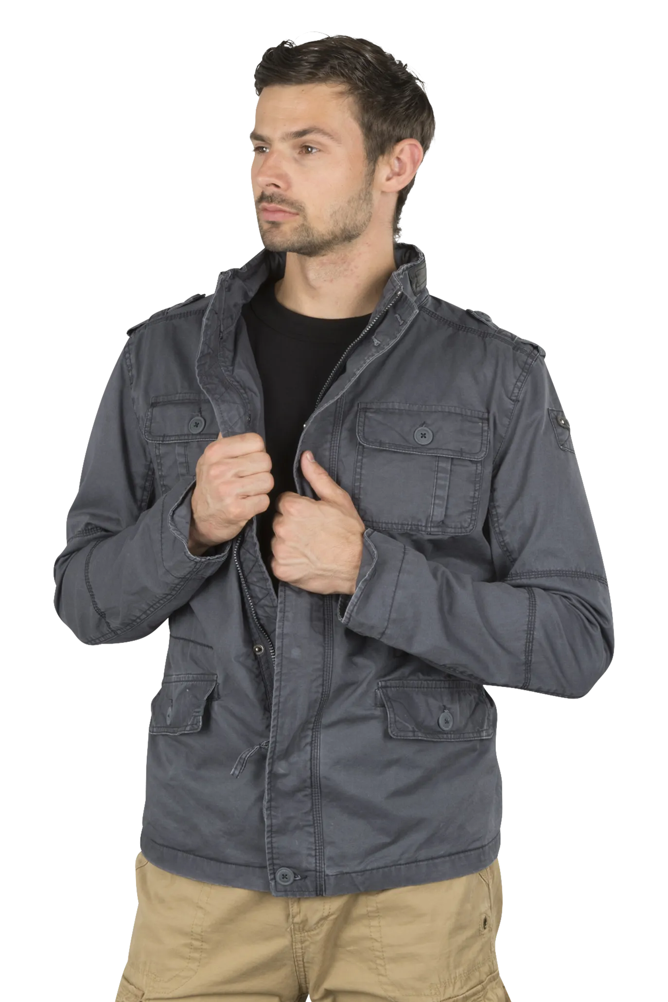 Chaqueta Brandit Britannia Índigo