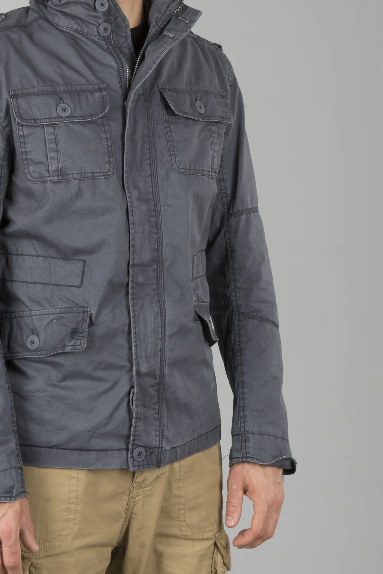 Chaqueta Brandit Britannia Índigo