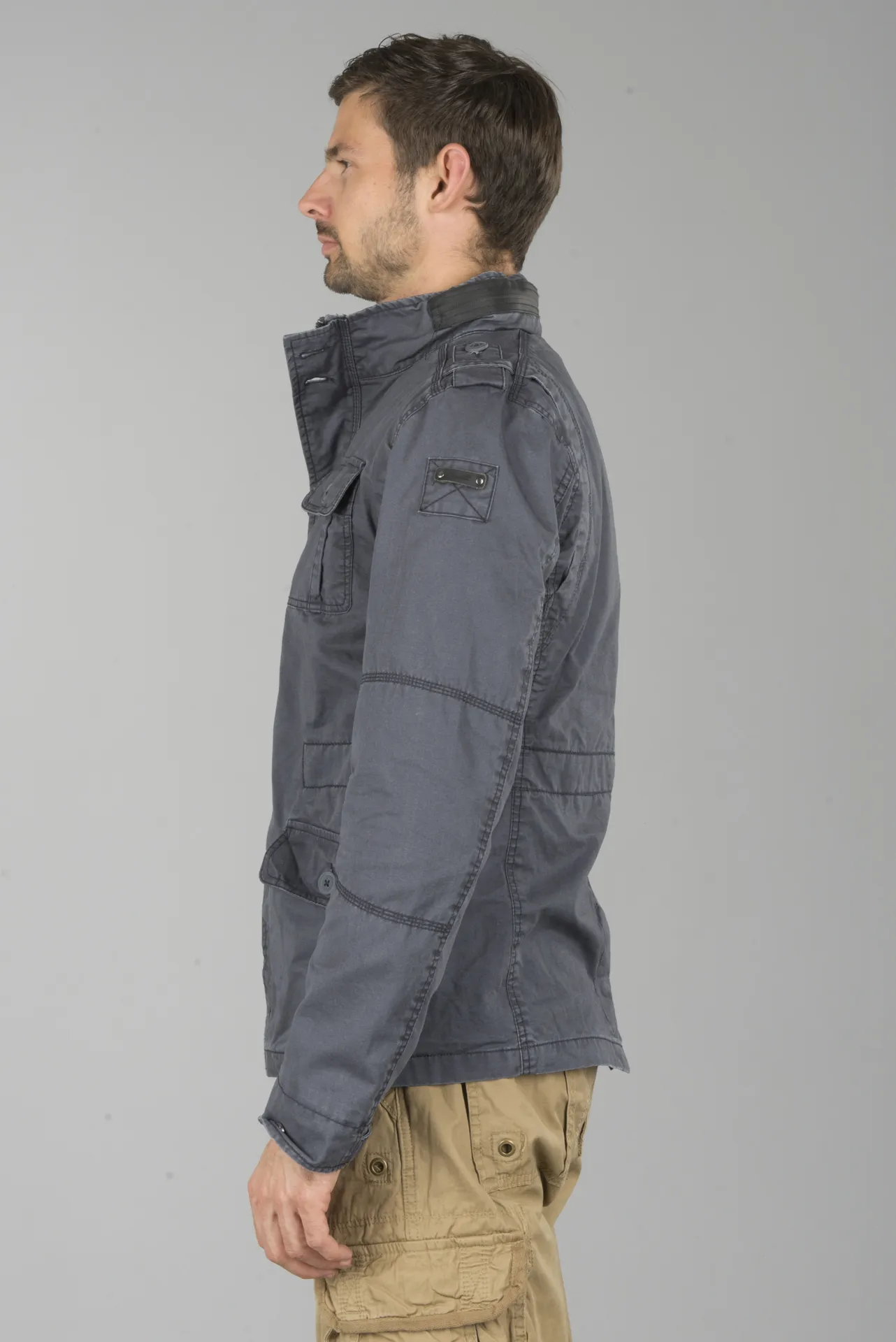 Chaqueta Brandit Britannia Índigo